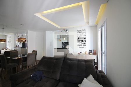 Sala  de apartamento para alugar com 1 quarto, 52m² em Taboão, São Bernardo do Campo
