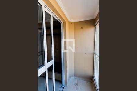 Varanda da Sala de apartamento para alugar com 2 quartos, 51m² em Utinga, Santo André