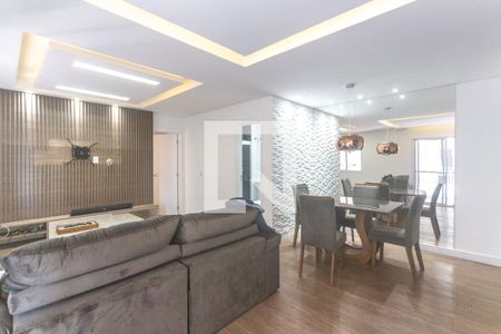 Sala de estar de apartamento à venda com 1 quarto, 52m² em Taboão, São Bernardo do Campo