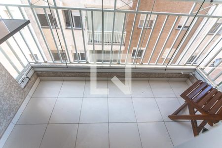 Varanda de apartamento à venda com 1 quarto, 52m² em Taboão, São Bernardo do Campo