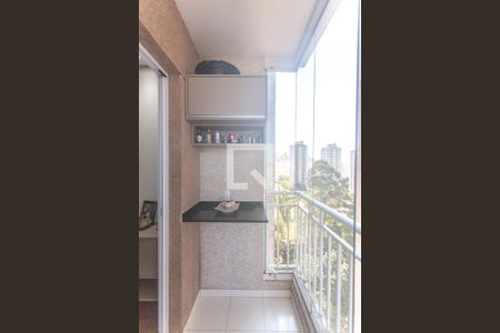 Varanda de apartamento à venda com 1 quarto, 52m² em Taboão, São Bernardo do Campo