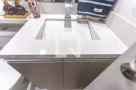 Apartamento à venda com 52m², 1 quarto e sem vaga Apartamento à venda com 52m², 1 quarto e sem vagaBanheiro social