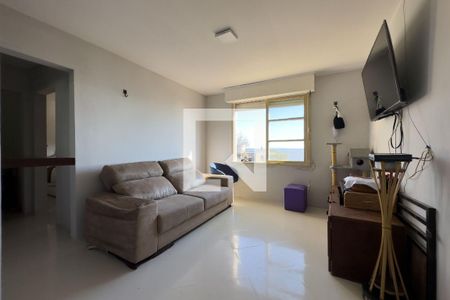 Sala de apartamento à venda com 2 quartos, 53m² em Cristal, Porto Alegre