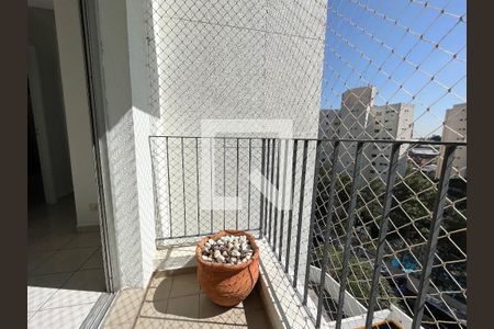 Varanda da Sala de apartamento para alugar com 2 quartos, 54m² em Vila Paulista, São Paulo