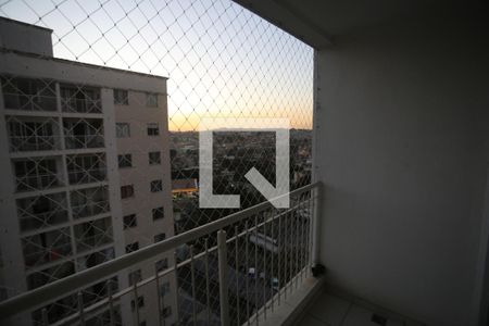 Varanda da Sala de apartamento à venda com 3 quartos, 81m² em Cinquentenário, Belo Horizonte