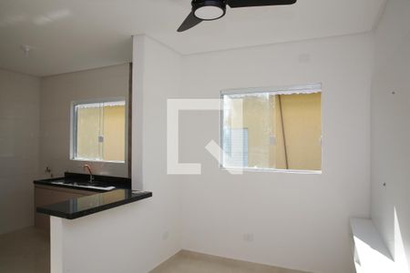 Sala de casa para alugar com 2 quartos, 45m² em Aviação, Praia Grande