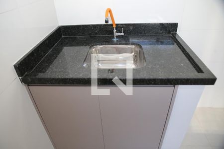 Cozinha de casa para alugar com 2 quartos, 45m² em Aviação, Praia Grande