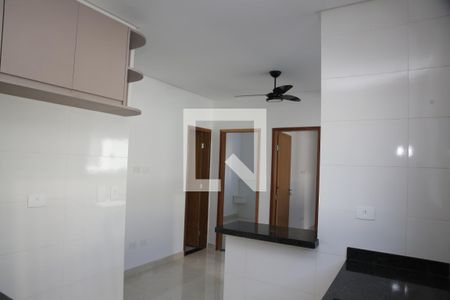 Cozinha de casa para alugar com 2 quartos, 45m² em Aviação, Praia Grande