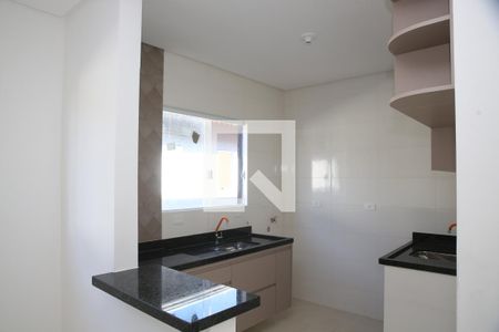 Cozinha de casa para alugar com 2 quartos, 45m² em Aviação, Praia Grande