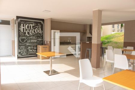 Apartamento para alugar com 45m², 2 quartos e 1 vagaÁrea comum - Salão de festas