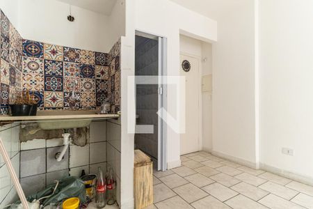 Cozinha de kitnet/studio à venda com 1 quarto, 29m² em Vila Buarque, São Paulo