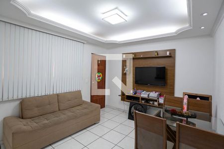 Sala de apartamento à venda com 2 quartos, 55m² em Castelo, Belo Horizonte