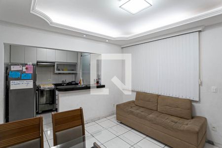 Sala de apartamento à venda com 2 quartos, 55m² em Castelo, Belo Horizonte