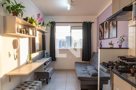Sala de apartamento para alugar com 1 quarto, 27m² em Cambuci, São Paulo