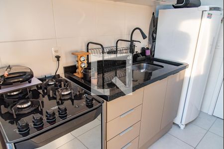 Cozinha/área de serviço de apartamento para alugar com 1 quarto, 27m² em Cambuci, São Paulo