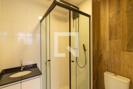 Banheiro de apartamento à venda com 1 quarto, 27m² em Vila Dom Pedro I, São Paulo
