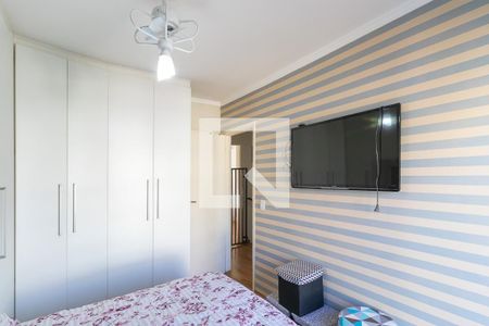 Quarto 1 - Suíte de casa de condomínio à venda com 3 quartos, 135m² em Fazenda Santa Cândida, Campinas