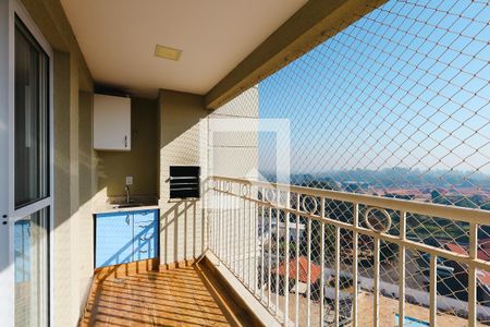 Varanda gourmet de apartamento para alugar com 3 quartos, 80m² em Medeiros, Jundiaí