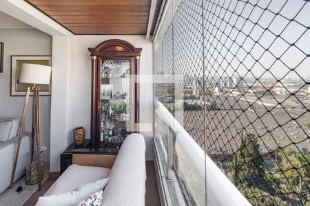 Varanda da Sala de apartamento à venda com 4 quartos, 147m² em Ipiranga, São Paulo