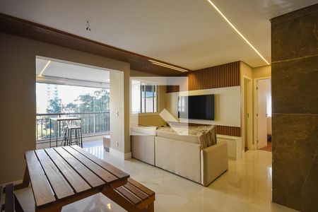 Sala de apartamento à venda com 2 quartos, 75m² em Vila Andrade, São Paulo