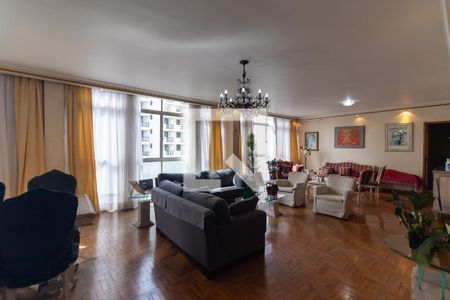 Sala de apartamento à venda com 4 quartos, 255m² em Paraíso, São Paulo