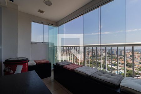 Varanda da Sala de apartamento para alugar com 1 quarto, 60m² em Fazenda Morumbi, São Paulo