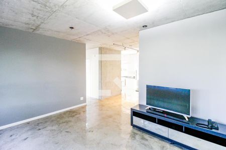 Sala de apartamento para alugar com 1 quarto, 75m² em Santo Amaro, São Paulo