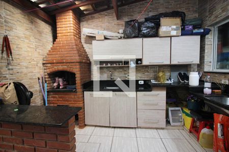 Espaço Gourmet de casa de condomínio à venda com 3 quartos, 170m² em Jardim Borborema, São Bernardo do Campo