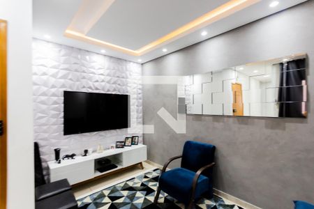 Sala de apartamento para alugar com 2 quartos, 90m² em Jardim das Maravilhas, Santo André