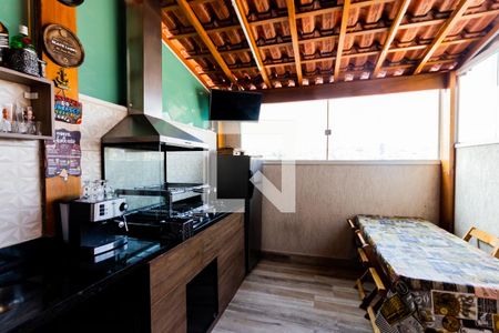 Cozinha de apartamento para alugar com 2 quartos, 90m² em Jardim das Maravilhas, Santo André
