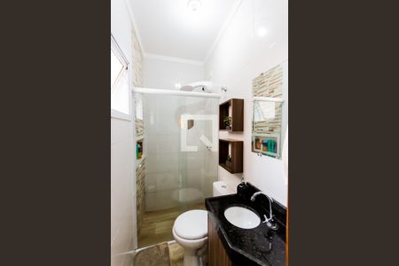 Banheiro de apartamento para alugar com 2 quartos, 90m² em Jardim das Maravilhas, Santo André