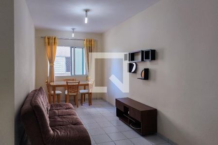Sala de apartamento à venda com 1 quarto, 50m² em Vila Rica, São Bernardo do Campo