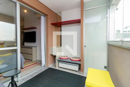 Apartamento para alugar com 34m², 1 quarto e 1 vagaVaranda