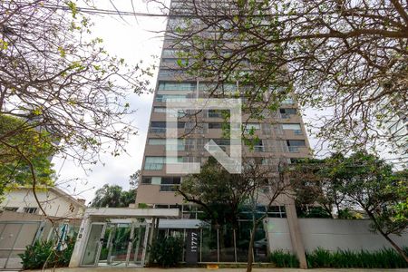 Apartamento para alugar com 34m², 1 quarto e 1 vagaFachada