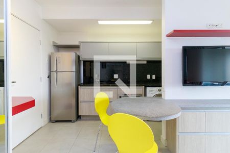 Apartamento para alugar com 34m², 1 quarto e 1 vagaCozinha/Área de serviço
