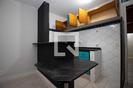 Cozinha de kitnet/studio para alugar com 1 quarto, 49m² em Asa Norte, Brasília