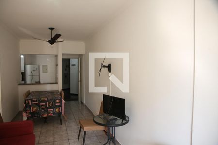 Sala de apartamento para alugar com 2 quartos, 67m² em Aviação, Praia Grande