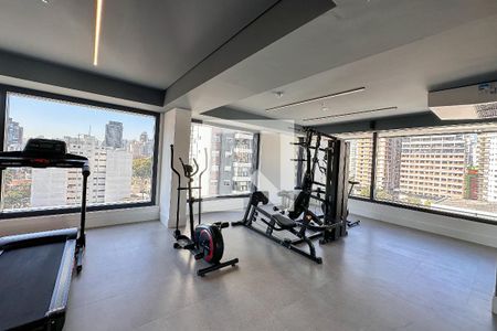 Studio para alugar com 40m², 1 quarto e 1 vaga Studio para alugar com 40m², 1 quarto e 1 vagaÁrea comum - Academia