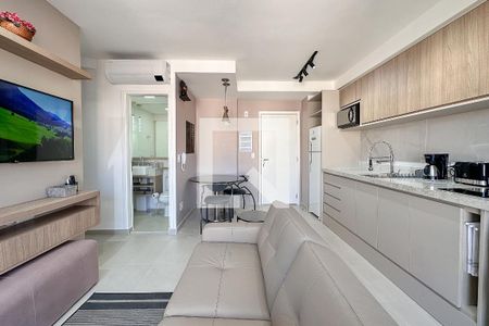 Studio para alugar com 40m², 1 quarto e 1 vaga Studio para alugar com 40m², 1 quarto e 1 vagaSala