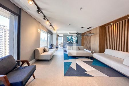 Studio para alugar com 40m², 1 quarto e 1 vaga Studio para alugar com 40m², 1 quarto e 1 vagaÁrea comum - Salão de Festas