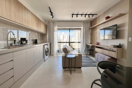 Studio para alugar com 40m², 1 quarto e 1 vaga Studio para alugar com 40m², 1 quarto e 1 vagaSala