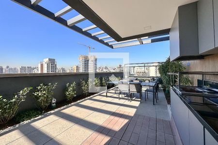 Studio para alugar com 40m², 1 quarto e 1 vaga Studio para alugar com 40m², 1 quarto e 1 vagaÁrea comum - Churrasqueira