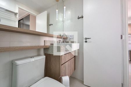 Studio para alugar com 40m², 1 quarto e 1 vaga Studio para alugar com 40m², 1 quarto e 1 vagaBanheiro da Suíte