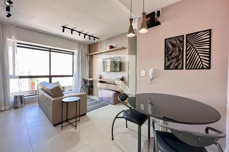 Studio para alugar com 40m², 1 quarto e 1 vaga Studio para alugar com 40m², 1 quarto e 1 vagaSala