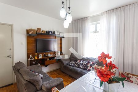 Sala de apartamento à venda com 2 quartos, 69m² em Anchieta, Belo Horizonte