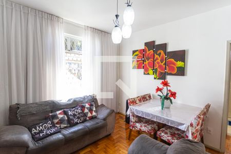 Sala de apartamento à venda com 2 quartos, 69m² em Anchieta, Belo Horizonte