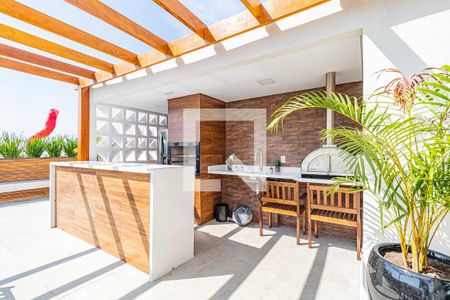Área comum - Churrasqueira de apartamento para alugar com 1 quarto, 29m² em Jardim Trussardi, São Paulo