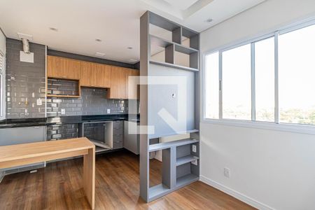 Sala de apartamento para alugar com 1 quarto, 29m² em Jardim Trussardi, São Paulo