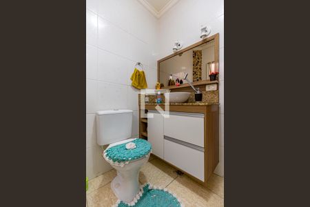 Lavabo de casa à venda com 3 quartos, 126m² em Vila Tibiriçá, Santo André