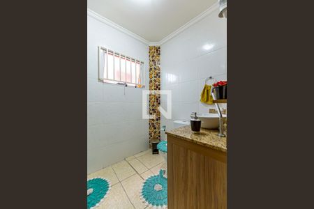 Lavabo de casa à venda com 3 quartos, 126m² em Vila Tibiriçá, Santo André